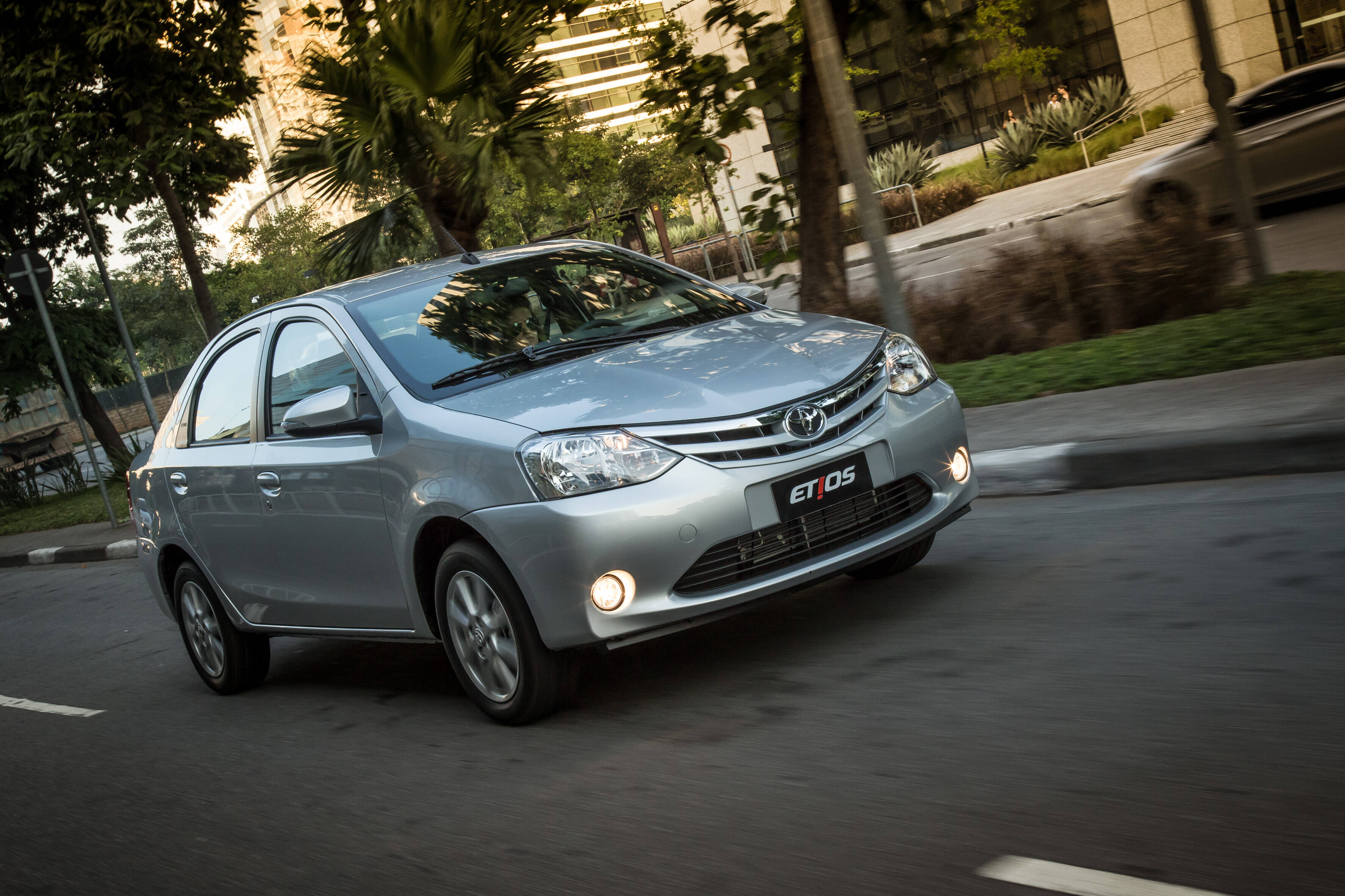 Toyota Etios. Foto: Divulgação/Toyota