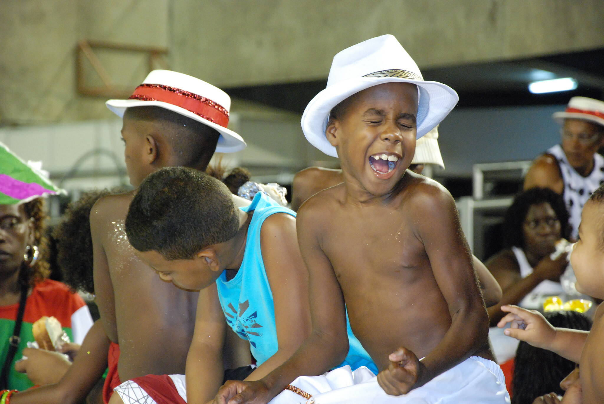 Crianças curtem o famoso carnaval do Rio de Janeiro. Foto: Estefan Radovicz/Riotur