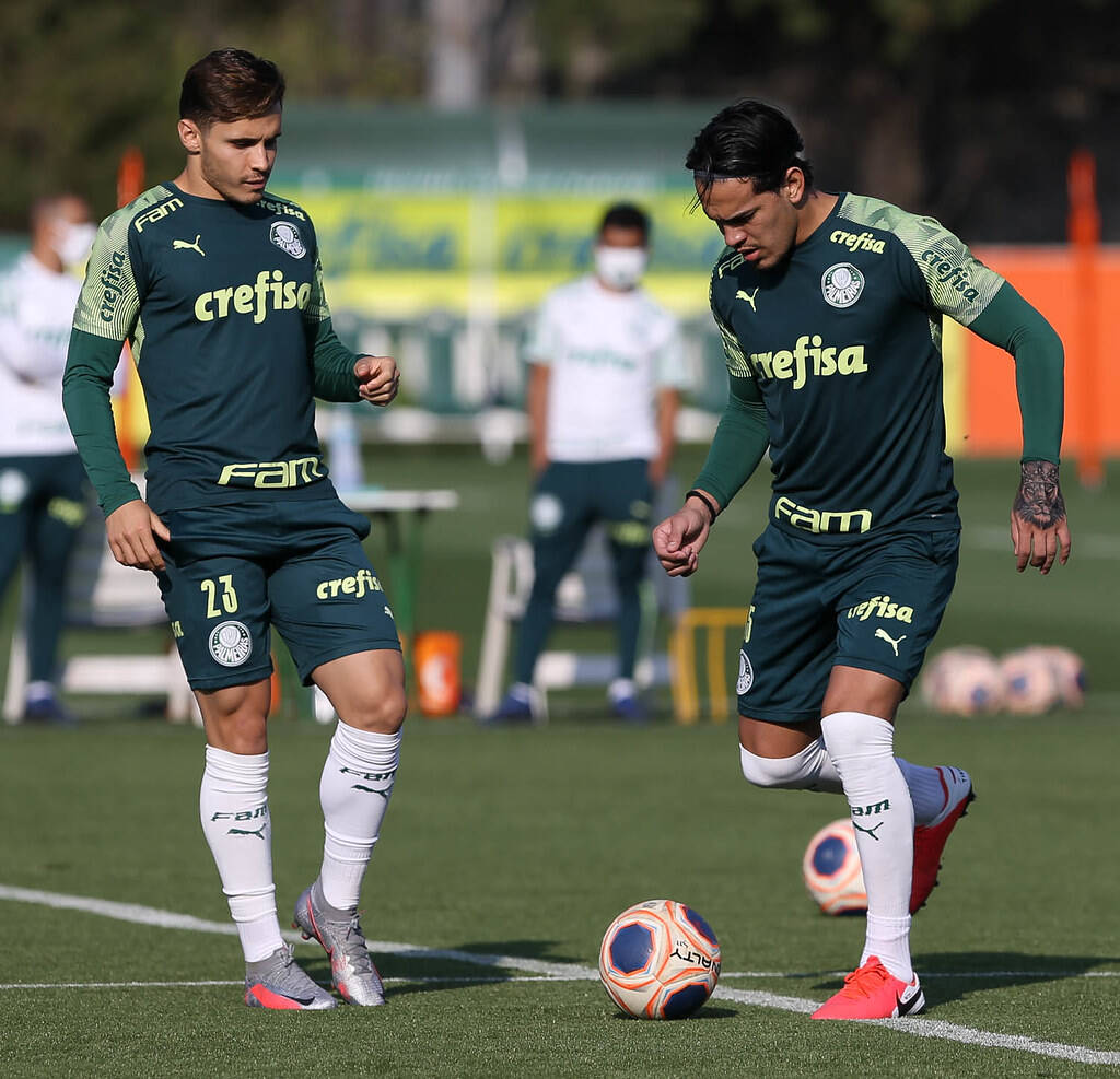 Palmeiras treina para a semifinal. Foto: Cesar Greco