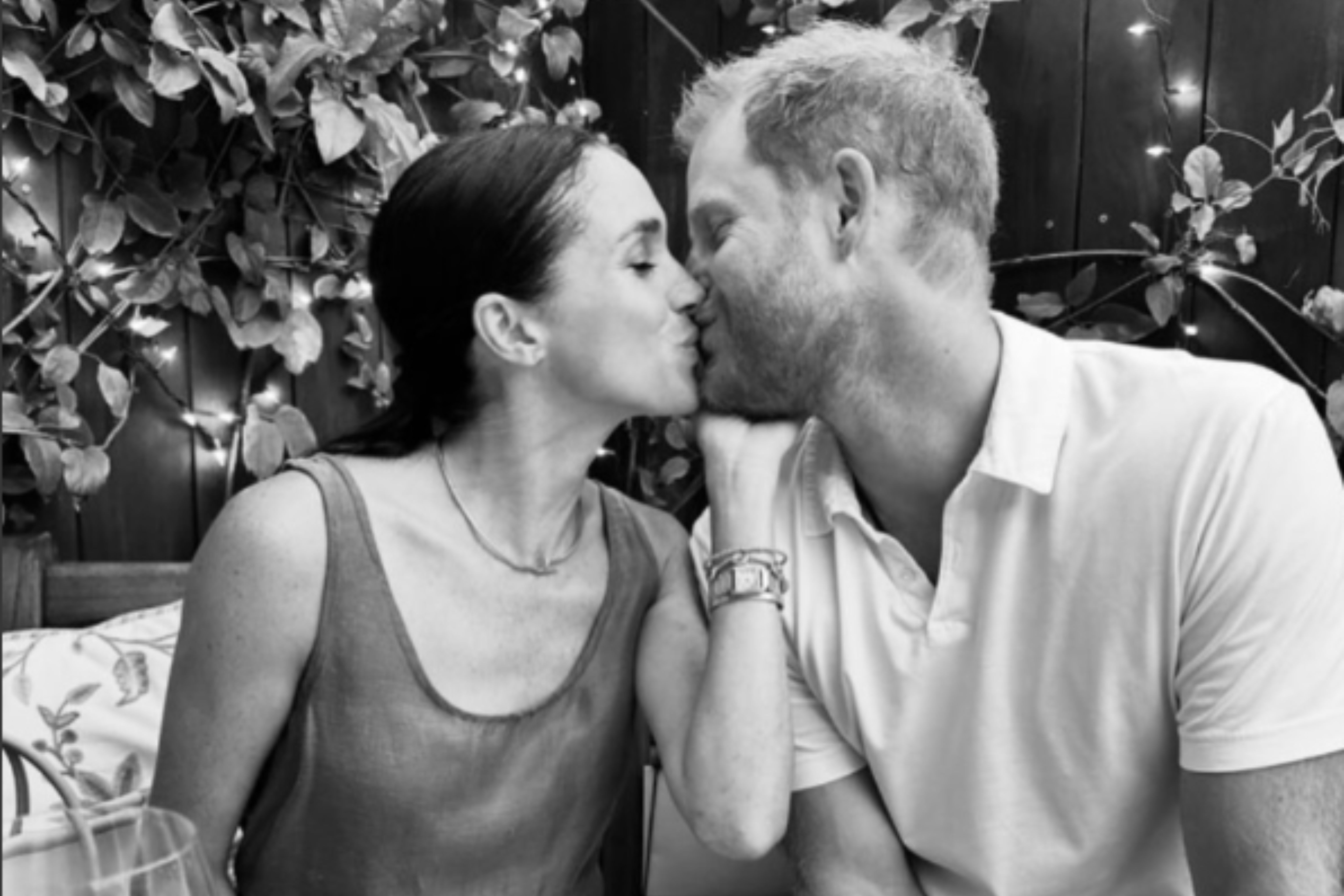 Meghan declarando apoio ao marido . Foto: Instagram