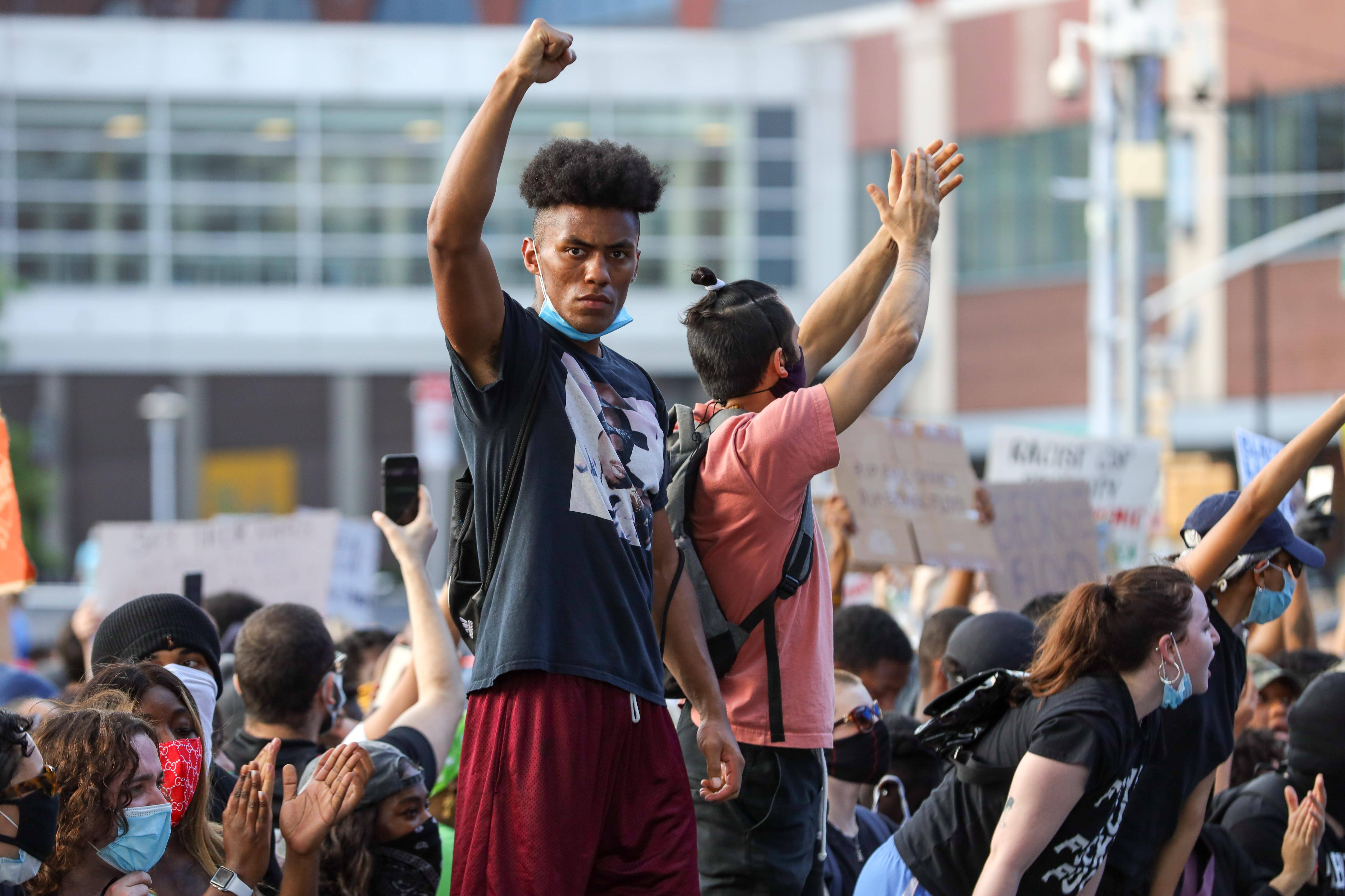 Manifestações acontecem em diversas cidades dos EUA. Foto: William Volcov/Brazil Photo Press/Agencia O Globo
