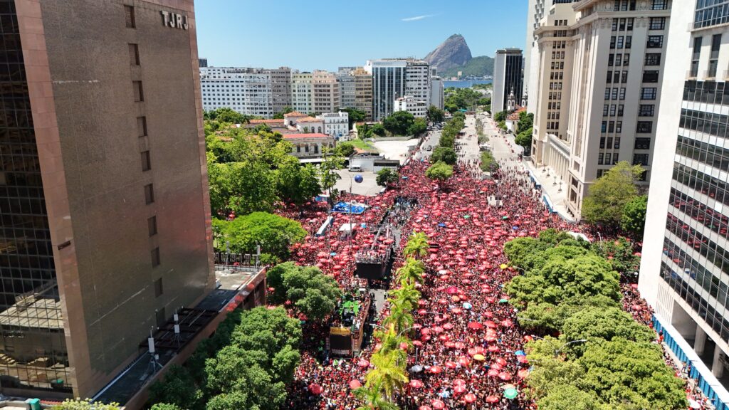 Bloco da Gold.. Foto: Reprodução/Alex Ferro/Riotur