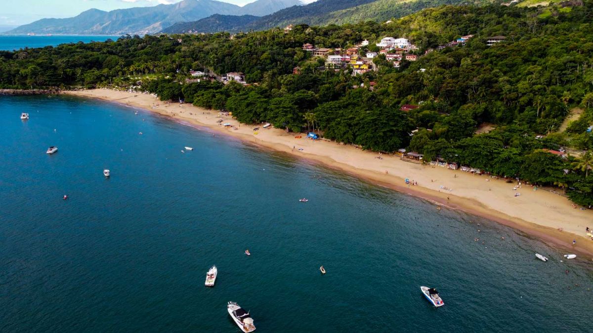 Praia do Curral – Ilhabela(SP). Foto: Divulgação - Prefeitura de Ilhabela 