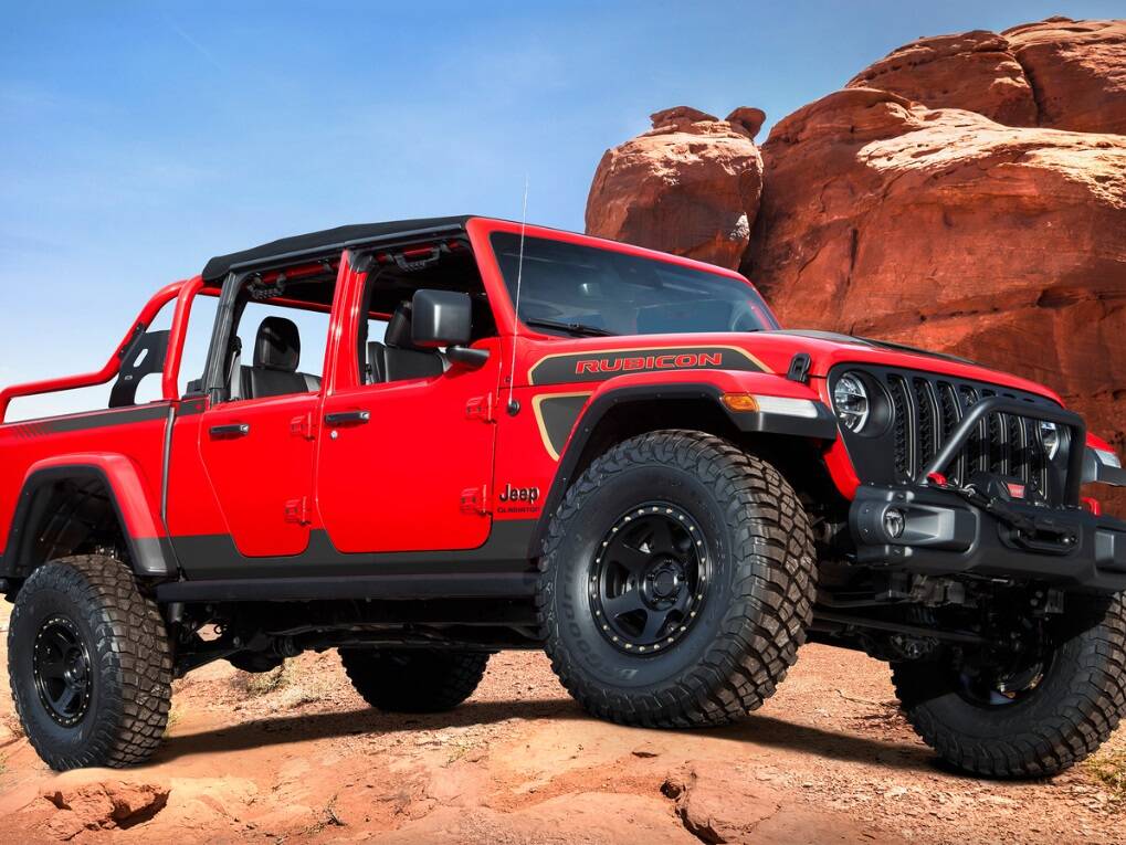 Jeep Red Bare. Foto: Divulgação