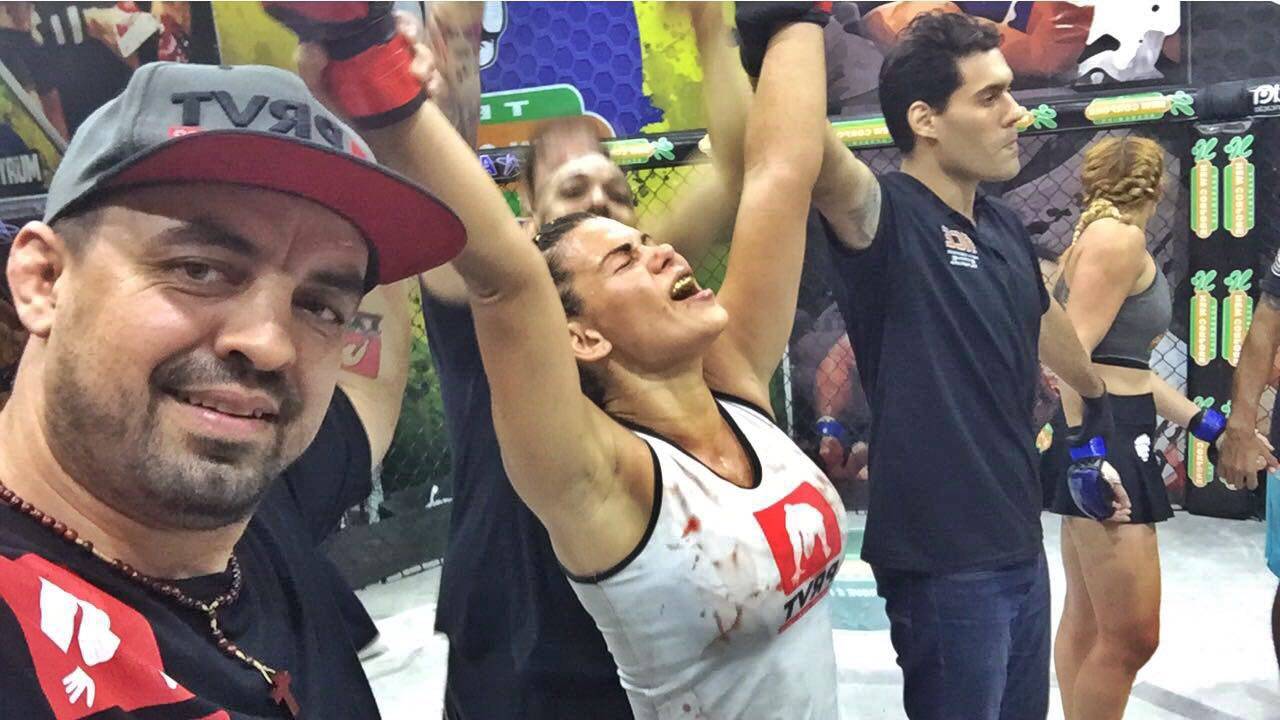 Jamila Sandora, lutadora de MMA, considerada a mais sexy do Brasil. Foto: Marcelo Campos/ Divulgação