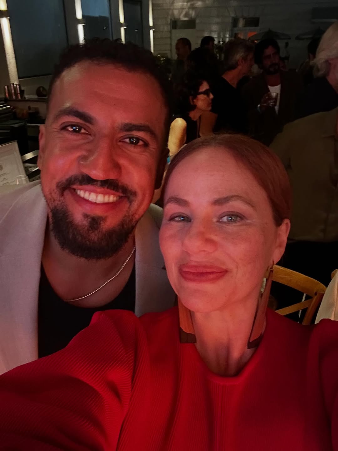 Karine Teles e Ricardo Teodoro. Foto: Reprodução/ Instagram @karineteles