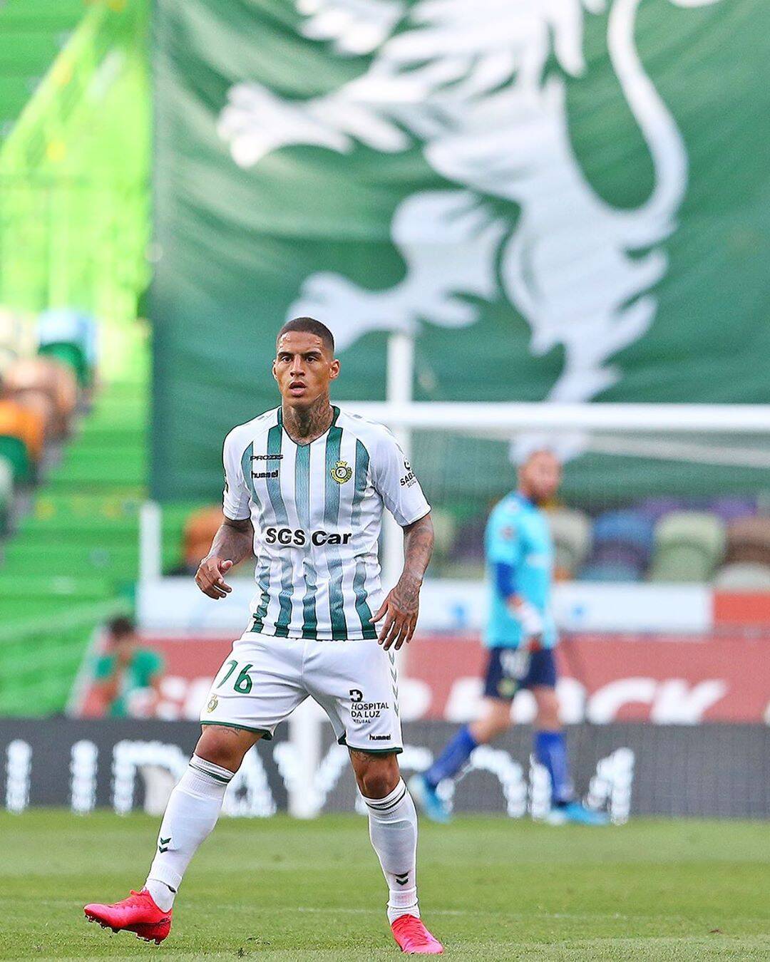 Jogador brasileiro em Portugal. Foto: Instagram
