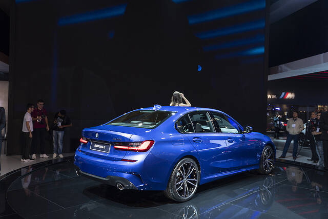 BMW no Salão do Automóvel 2018. Foto: Divulgação