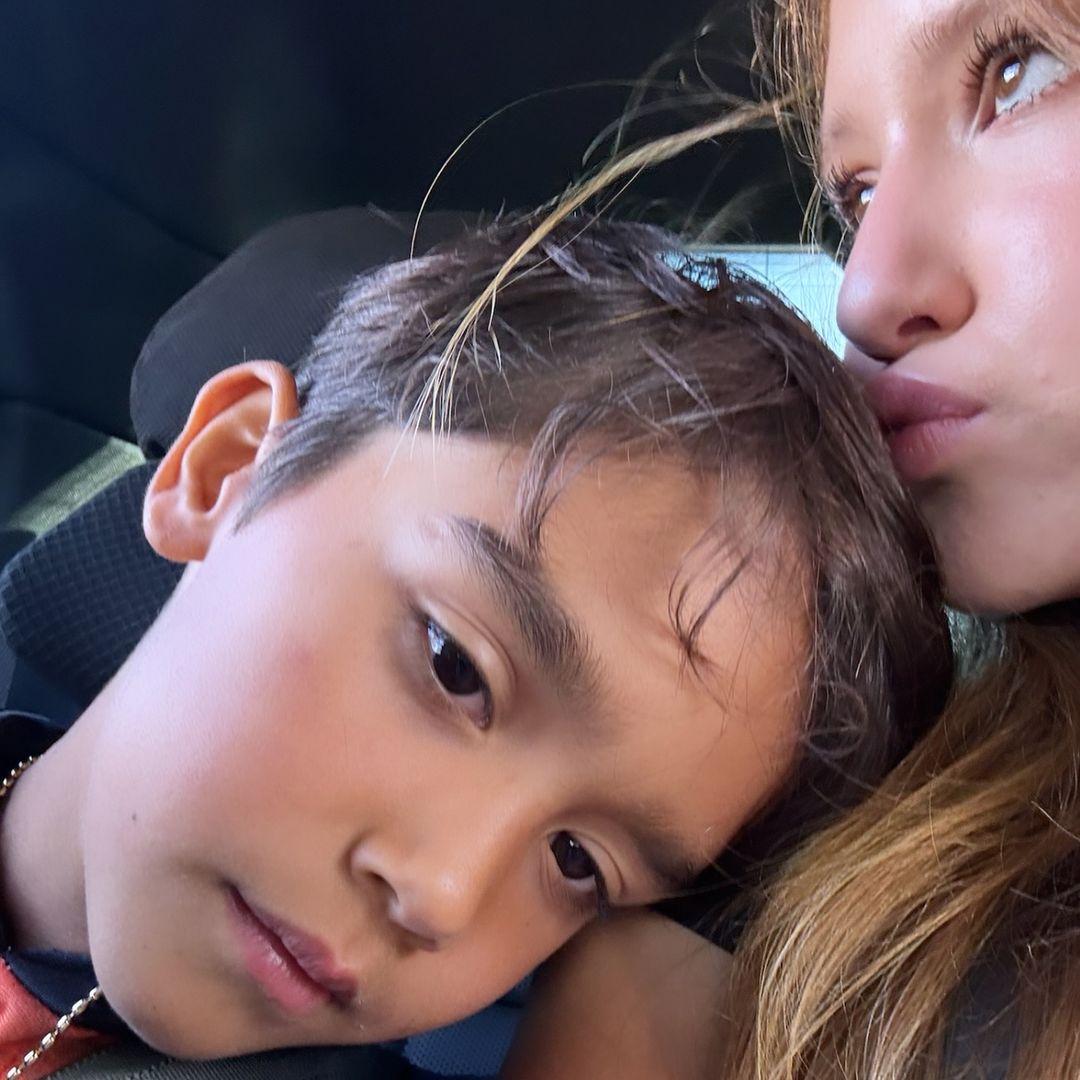 Jessica Alba e o filho, Hayes Reprodução/Instagram