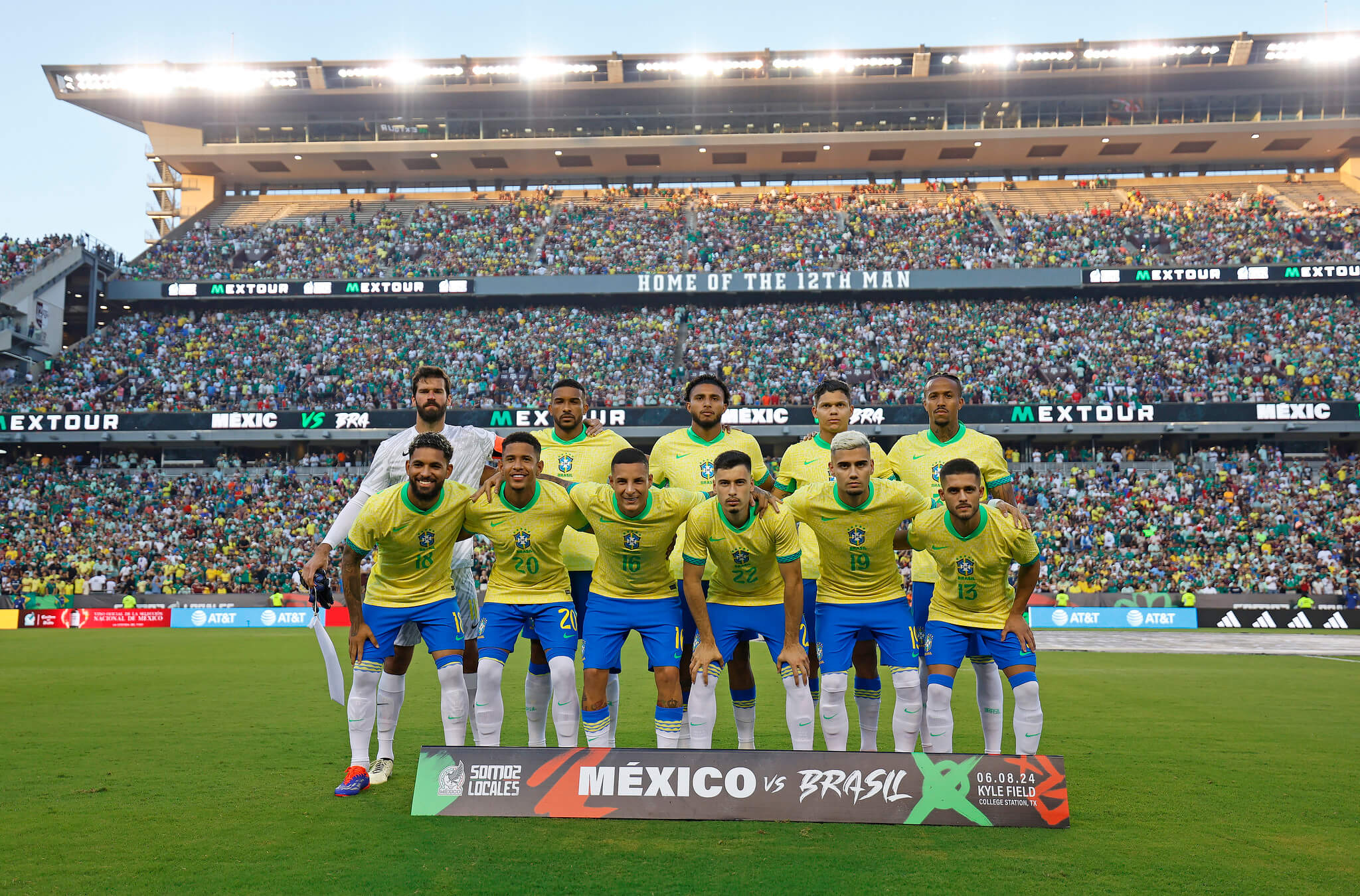 Brasil x México - Amistoso Rafael Ribeiro / CBF