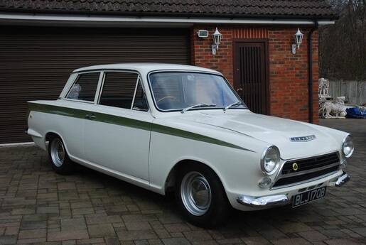 Lotus Cortina 1964 MK1. Foto: Reprodução