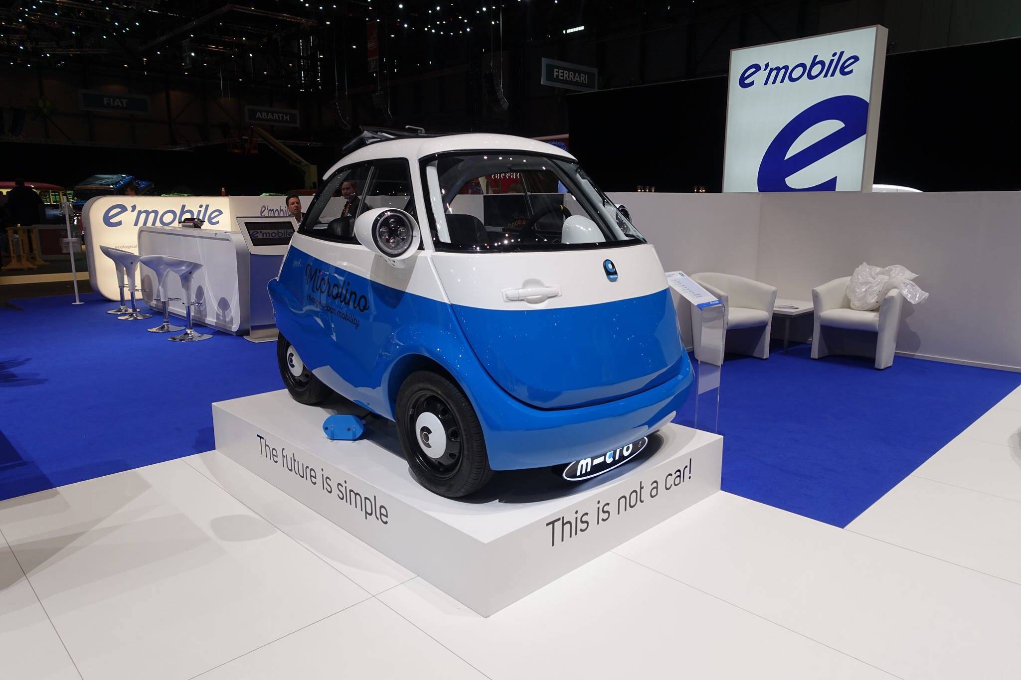 O clássico Romi-Isetta serviu de base para o conceito elétrico Microlino.. Foto: Divulgação