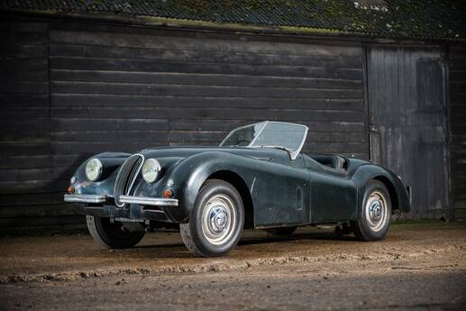 Jaguar XK120 Roadster 1951. Foto: Reprodução