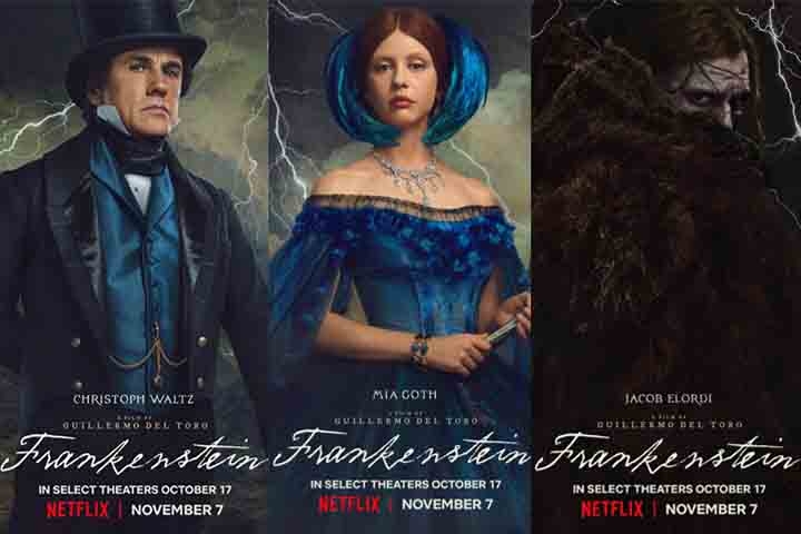 “Frankenstein”, segundo o próprio diretor, é o filme que ele sempre quis fazer. No Festival de Veneza, onde foi ovacionado, del Toro afirmou que a sua produção tem traços autobiográficos. Entre os destaques do elenco estão ainda Mia Goth, como Elizabeth Lavenza, e Christoph Waltz no papel de Heinrich Harlander. 
 Reprodução: Flipar