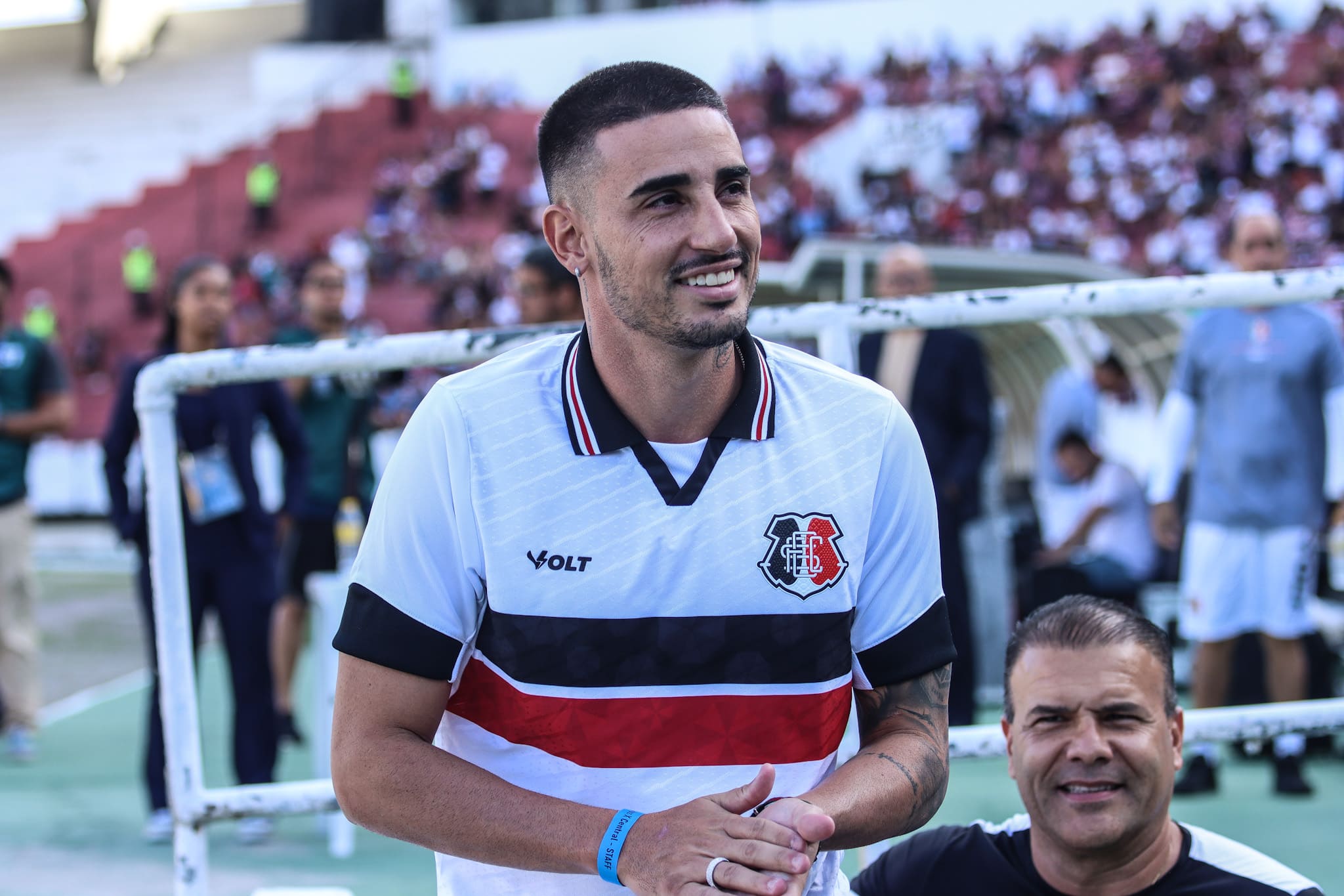 Thiago Galhardo. Foto: Evelyn Victoria/ Santa Cruz FC