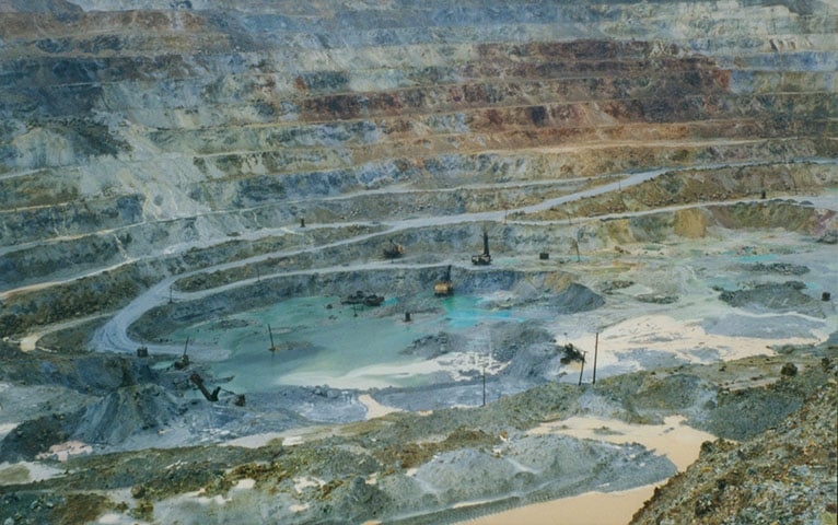 A mineração no território tem como ponto forte a extração de cobre e manganês.  Já a agricultura é baseada no cultivo de frutas cítricas. Reprodução: Flipar