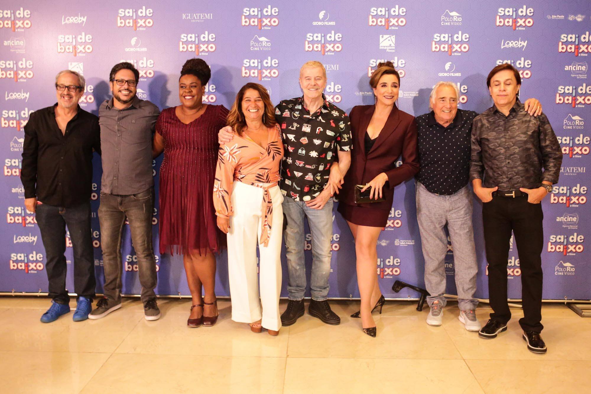 Pré-estreia de "Sai de Baixo" reúne famosos em São Paulo. Foto: Crédito: Lu Prezia
