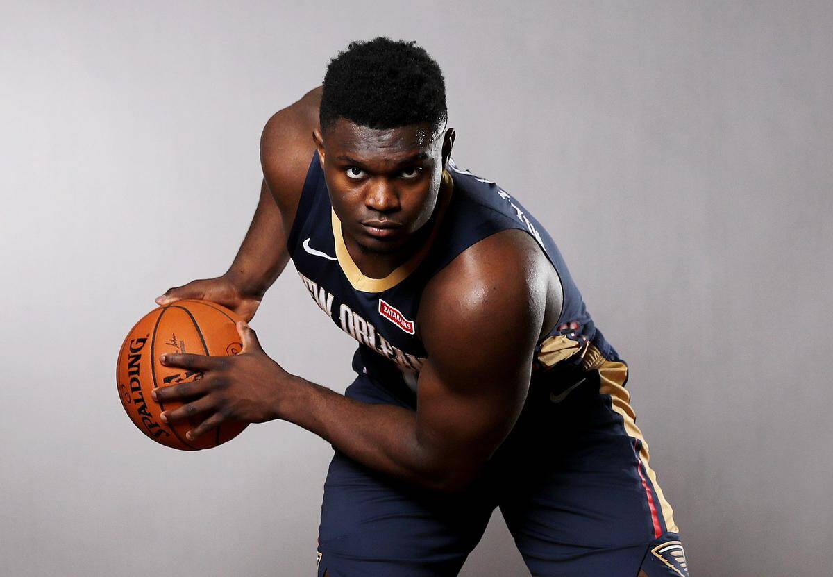Zion Williamson, astro da NBA. Foto: NBA Photo/Divulgação