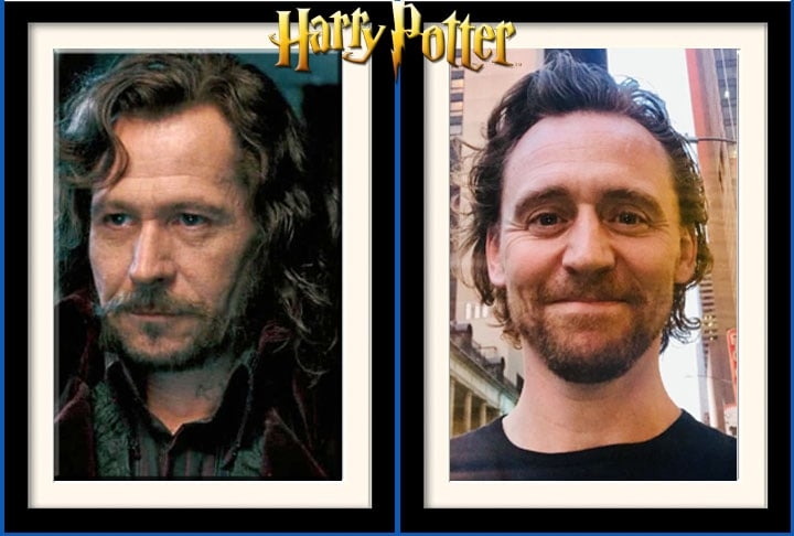 E há quem defenda que Sirius fique comm o ator Tom Hiddleston, o loki do filme Thor.  Reprodução: Flipar