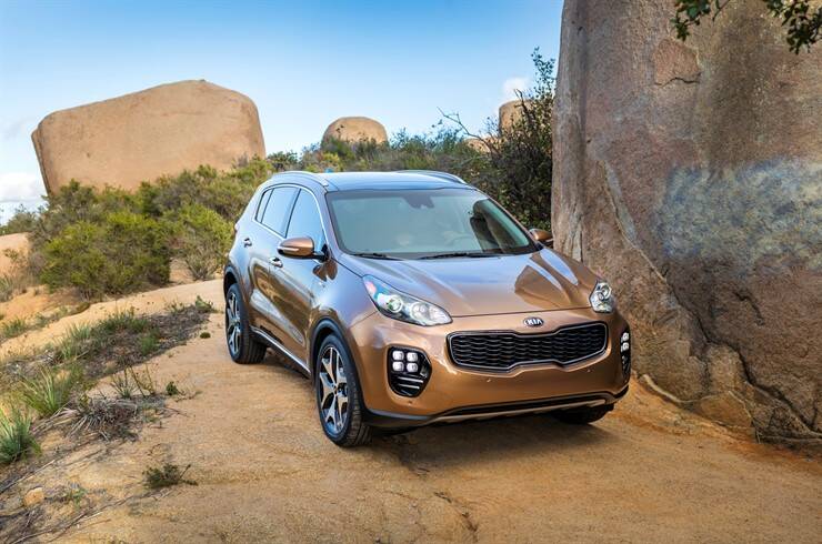 Kia Sportage 2017. Foto: Divulgação/Kia