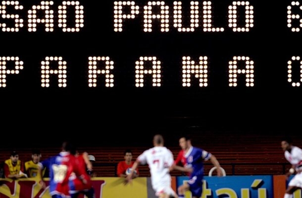São Paulo 6 x 0 Paraná, pela 23ª rodada do Campeonato Brasileiro de 2007, no Morumbi, em São Paulo (SP) - Gols: Aloísio (2), Dagoberto (2), Souza e Leandro (SAO). - Foto: Rubens Chiri / saopaulofc.net 