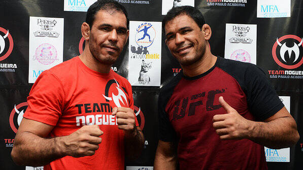 Irmãos Nogueira: depois do sucesso no MMA, Minotauro e Minotouro apostaram no esporte para empreender e hoje são proprietários do Team Nogueira, maior rede de academias do mundo – totalizando mais de 10 mil alunos por todo o mundo. Foto: Divulgação