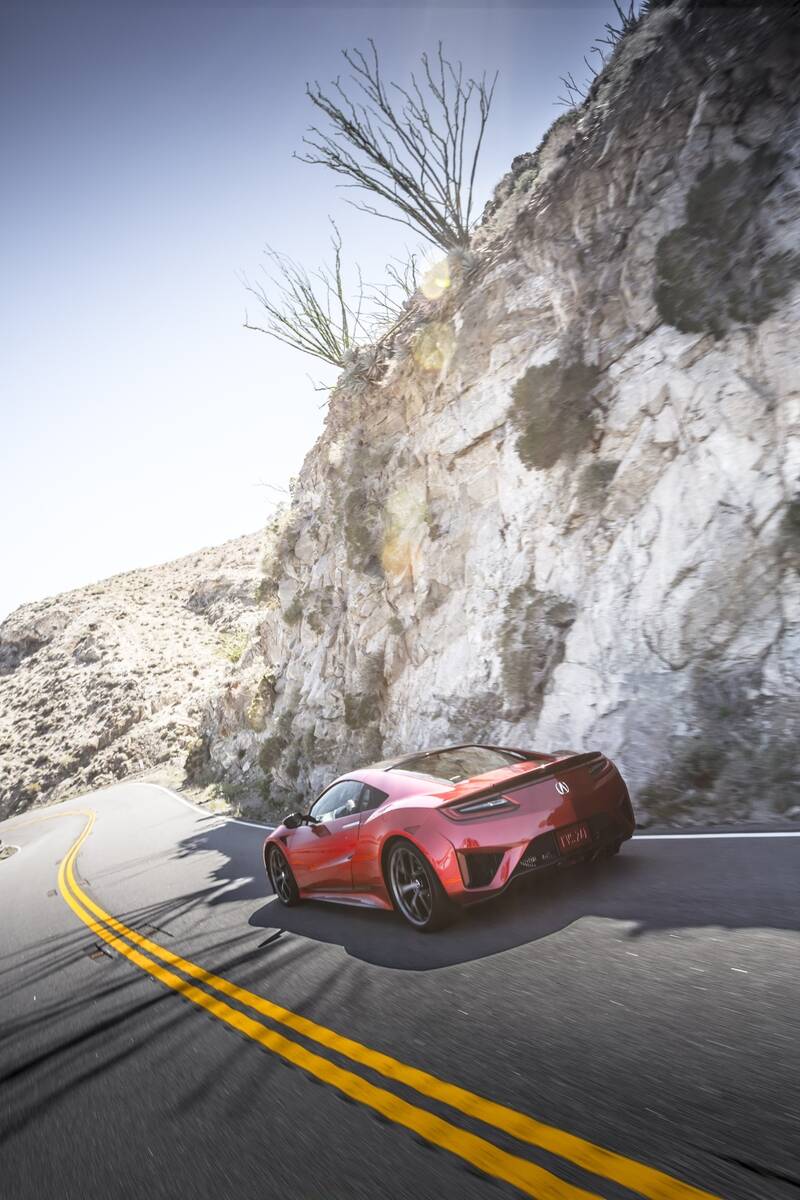 Acura NSX. Foto: Divulgação