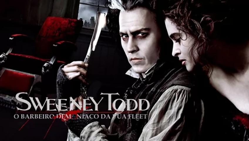 Em filmes de Burton, Depp fez uma série de papéis exóticos com caracterização especial, maquiagem, cabelo, vestuário, tudo fora do padrão. Uma referência nesses papéis esquisitões. Entre eles, Sweeney Todd, pelo qual concorreu ao Oscar de Melhor Ator.   Reprodução: Flipar