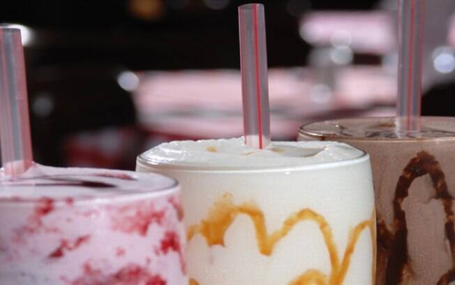 Milk-shake: um copo = 31 beijos. Foto: receitas