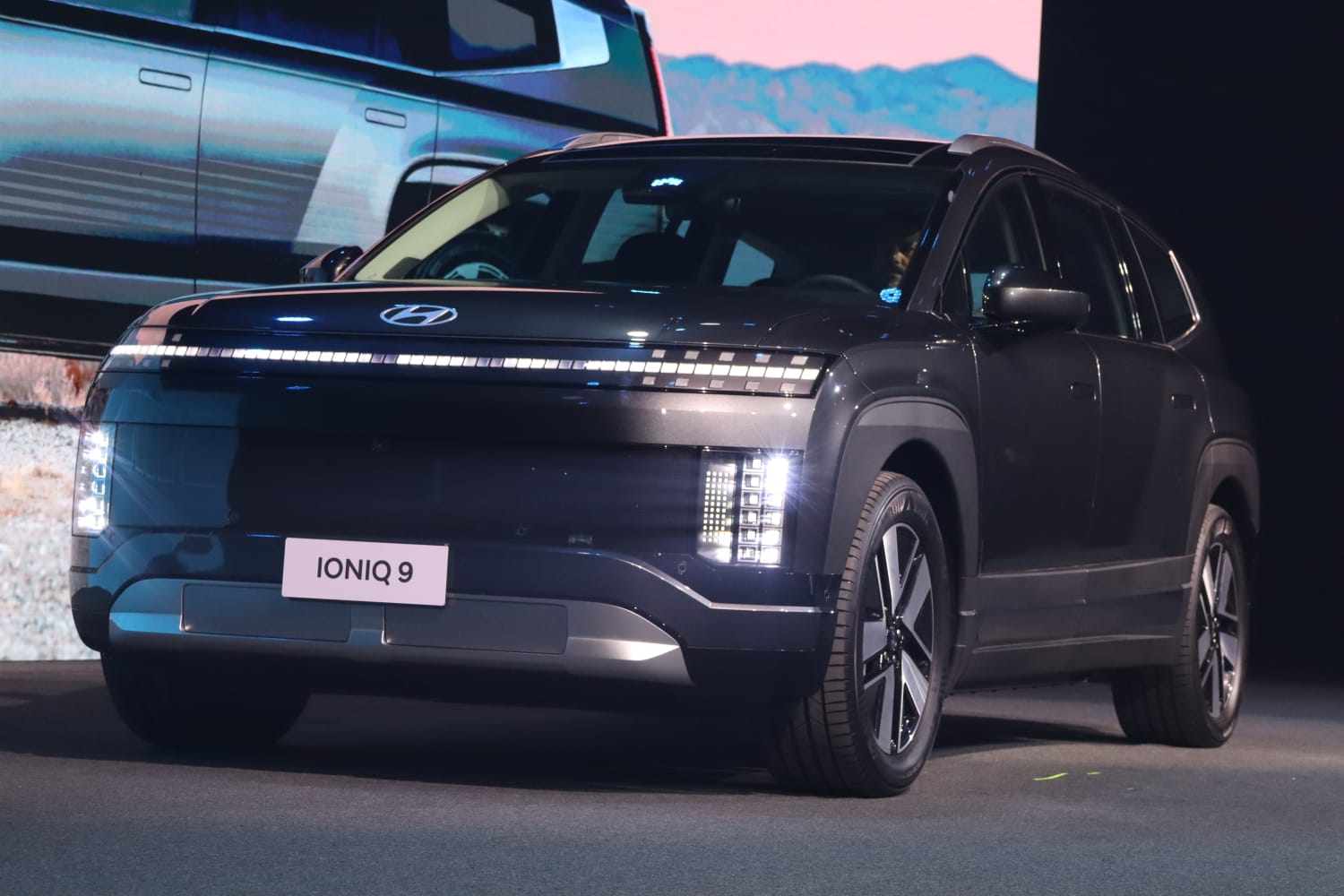 A Hyundai anunciou o Ioniq 9, o primeiro elétrico de sete lugares da marca. Foto: Pedro H.Lopes/Portal iG