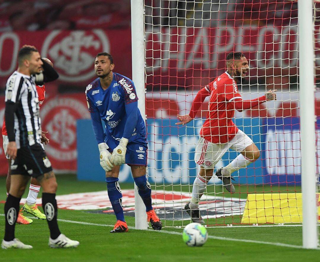 Inter X Santos. Foto: Ricardo Duarte/Internacional