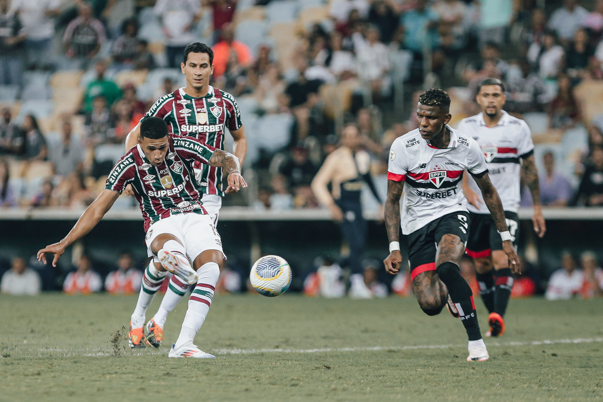 Fluminense x São Paulo  FOTO: MARCELO GONÇALVES / FLUMINENSE FC