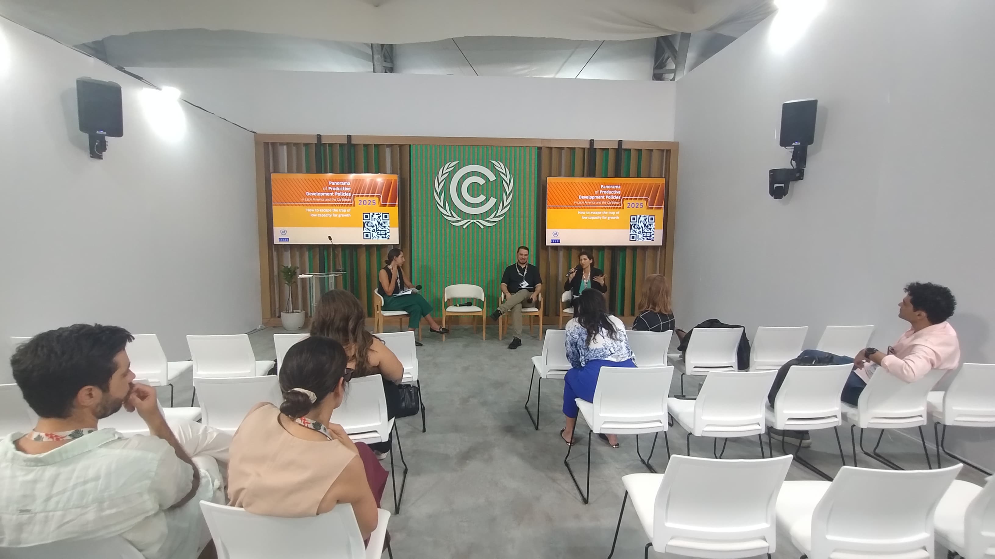 Painel do evento. Foto: Michelle Valente / enviada especial do Portal iG