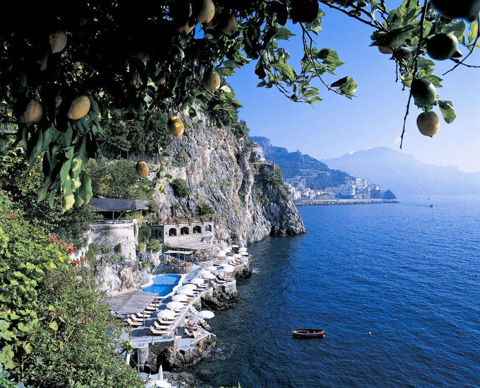 21 - Santa Caterina Hotel, na Costa Amalfitana, Itália. Foto: Booking/Reprodução