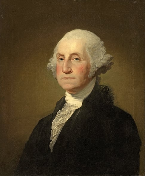Presidente - Chefe de Estado em repúblicas democráticas.
Exemplo: George Washington, primeiro presidente dos Estados Unidos, de 1789 a 1797.
 Reprodução: Flipar
