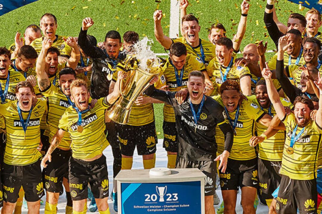 YOUNG BOYS (Suíça) - Campeão suíço. Jogou os playoffs e eliminou o Maccabi Haifa/ISR - Foto: Divulgação / Young Boys