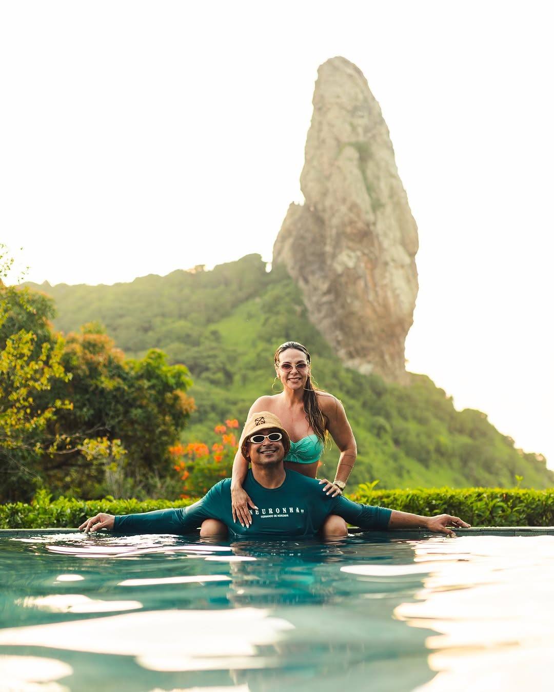 Carla Perez e Xanddy estão em Noronha. Foto: Reprodução Instagram - 18.4.2025