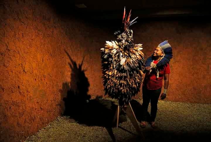 Em 1500, os Tupinambás habitavam Pindorama (Terra das Palmeiras, como o Brasil era chamado na época), em uma localização próxima à Bahia, quando os europeus dominaram seu território. Reprodução: Flipar