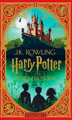 Harry Potter e a Pedra Filosofal - Publicado em 1997 - A britânica J. K. Rowling passava por uma crise financeira quando criou o bruxo Harry Potter e sua vida mudou. Lançou mais 6 livros da saga, todos supercampeões de venda.  Reprodução: Flipar