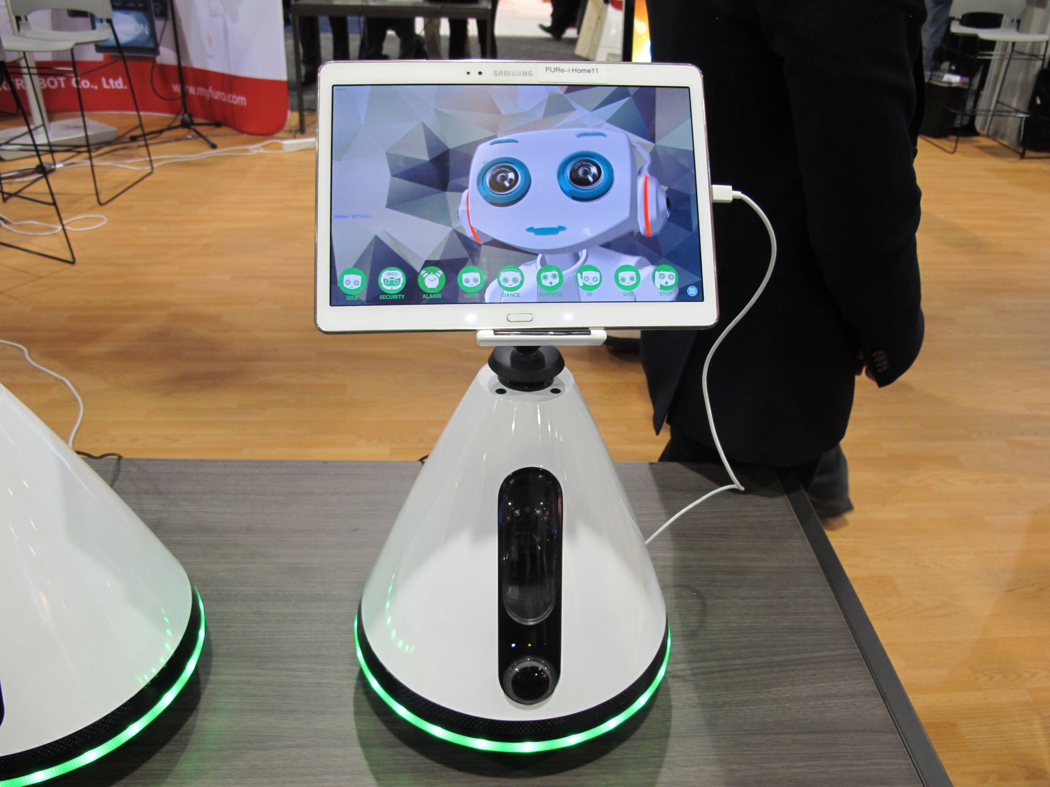 O FURO-i Home conta com sistema operacional Android ou Windows 7 e permite que o usuário controle qualquer item da casa. Foto: Emily Canto Nunes/iG