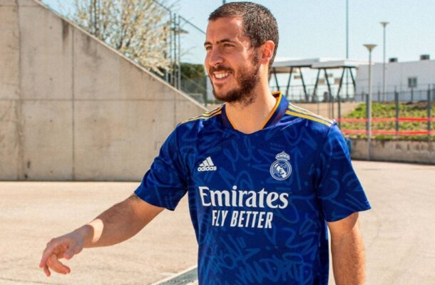 O atacante belga Eden Hazard anunciou nesta terça-feira, dia 10 de outubro, sua aposentadoria do futebol aos 32 anos de idade- Foto: Divulgação/Real Madrid