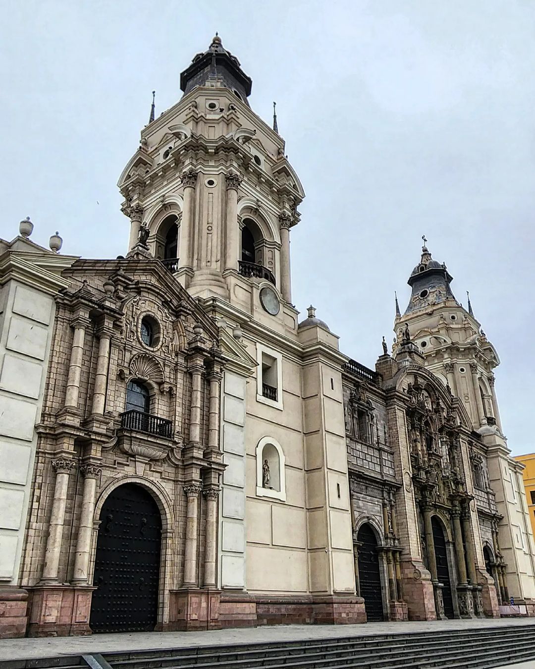 A Catedral de Lima, na capital peruana.. Foto: Reprodução/Instagram @pacofloresc 06.01.2023