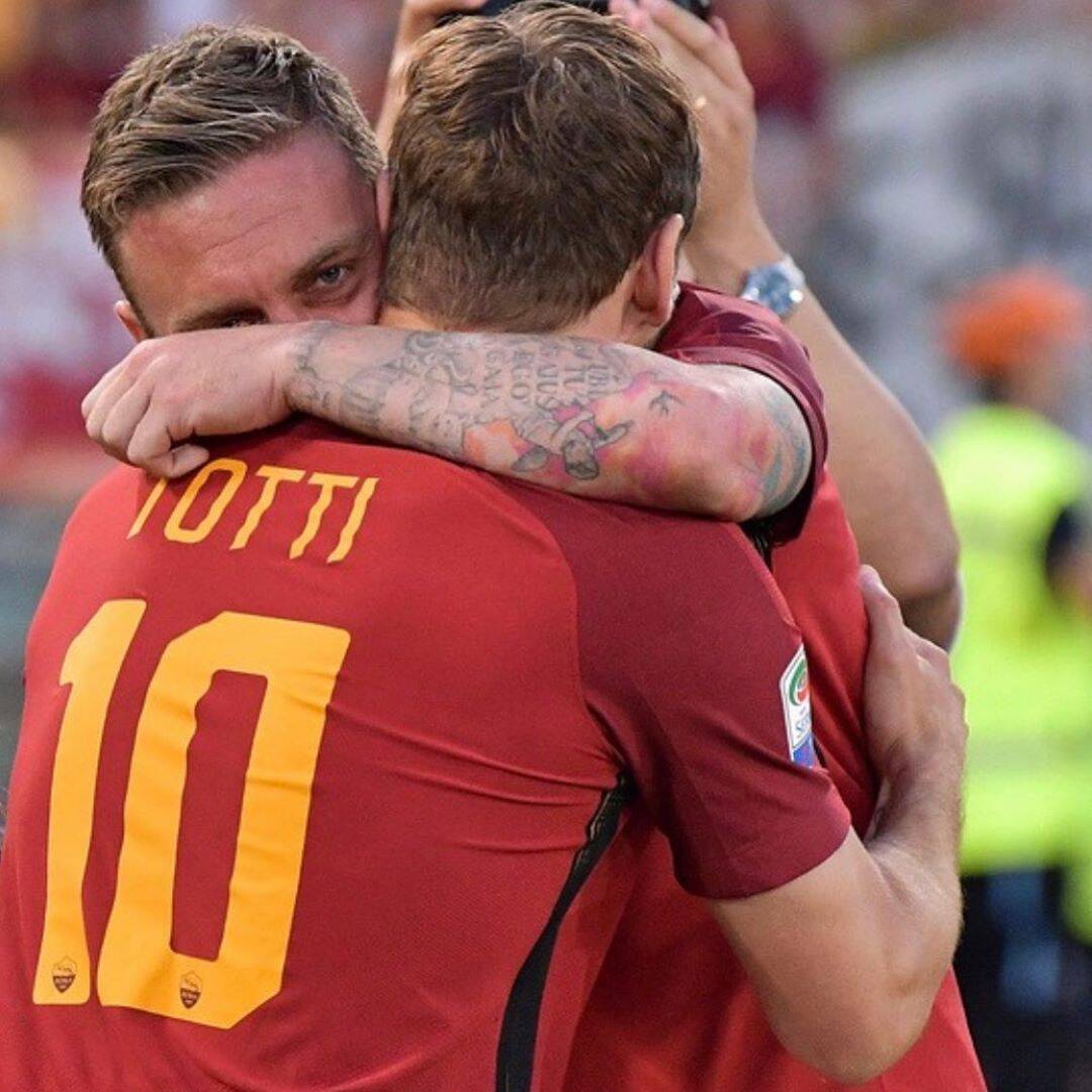 Totti. Foto: Instagram