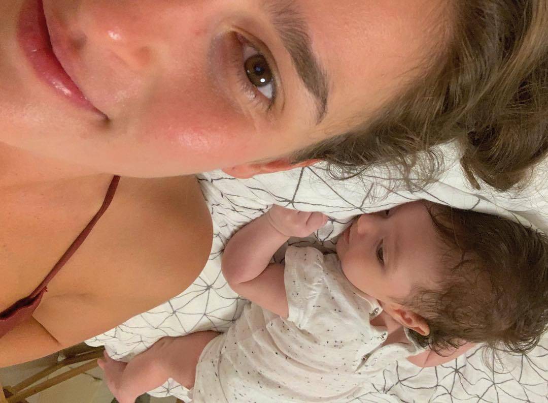 Priscila Steinman deu à luz já neste ano e também terá a alegria de passar seu primeiro dia das mães com o filhote. Foto: Reprodução/Instagram