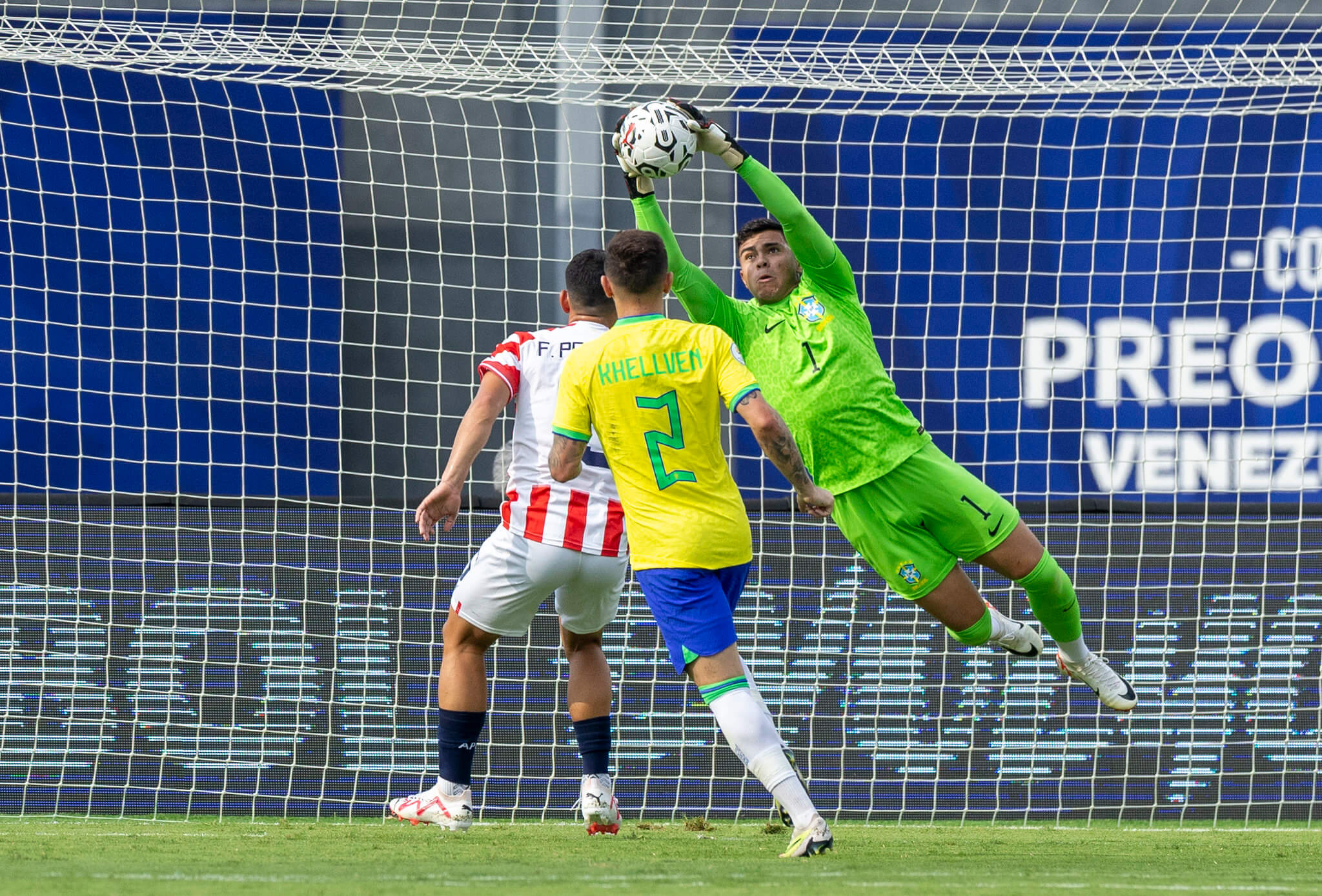 Brasil x Paraguai - Pré-Olímpico Joilson Marconne / CBF