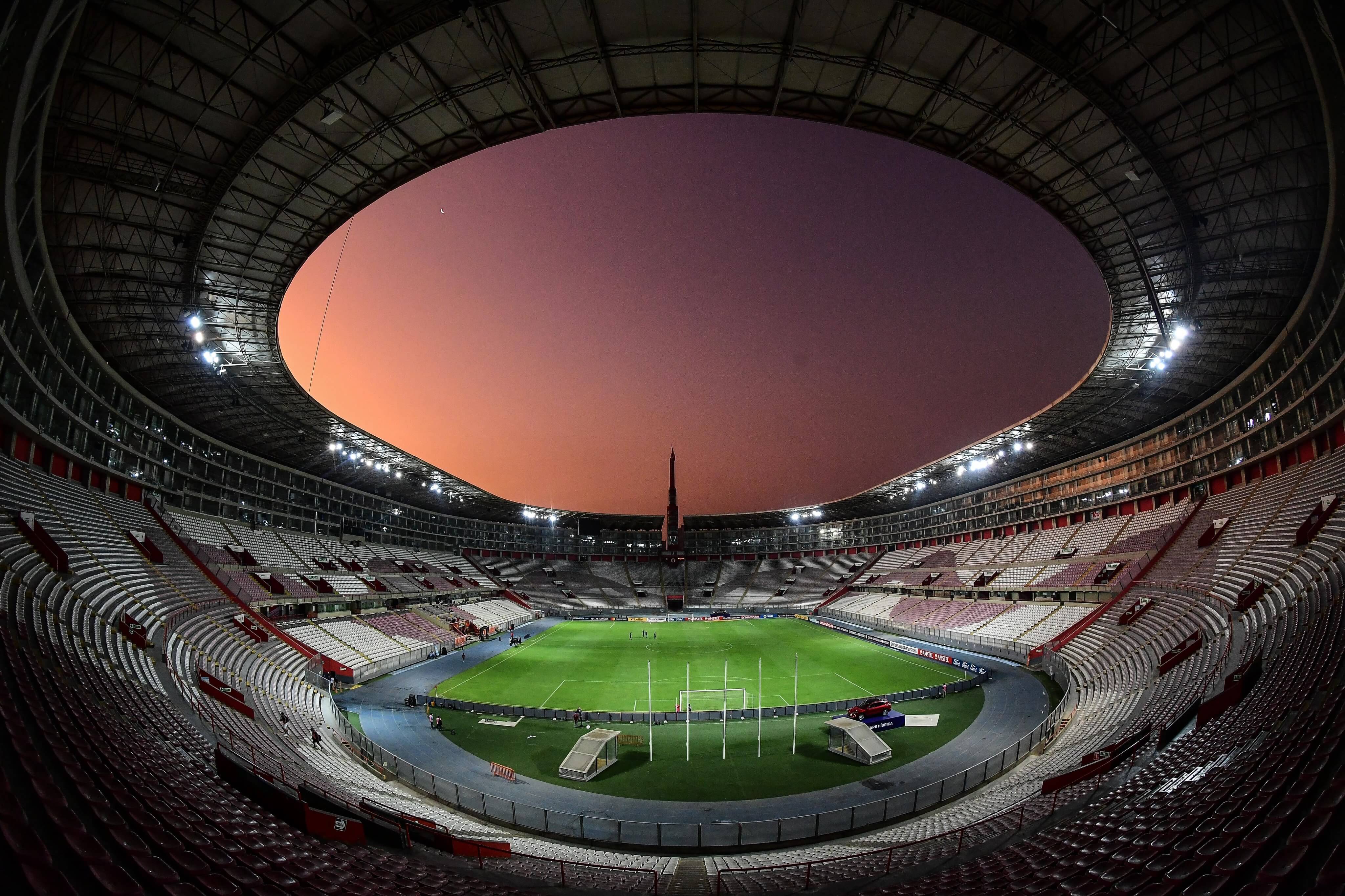 Sporting Cristal x Flamengo. Foto: Reprodução / Twitter Conmebol - 05.04.2022