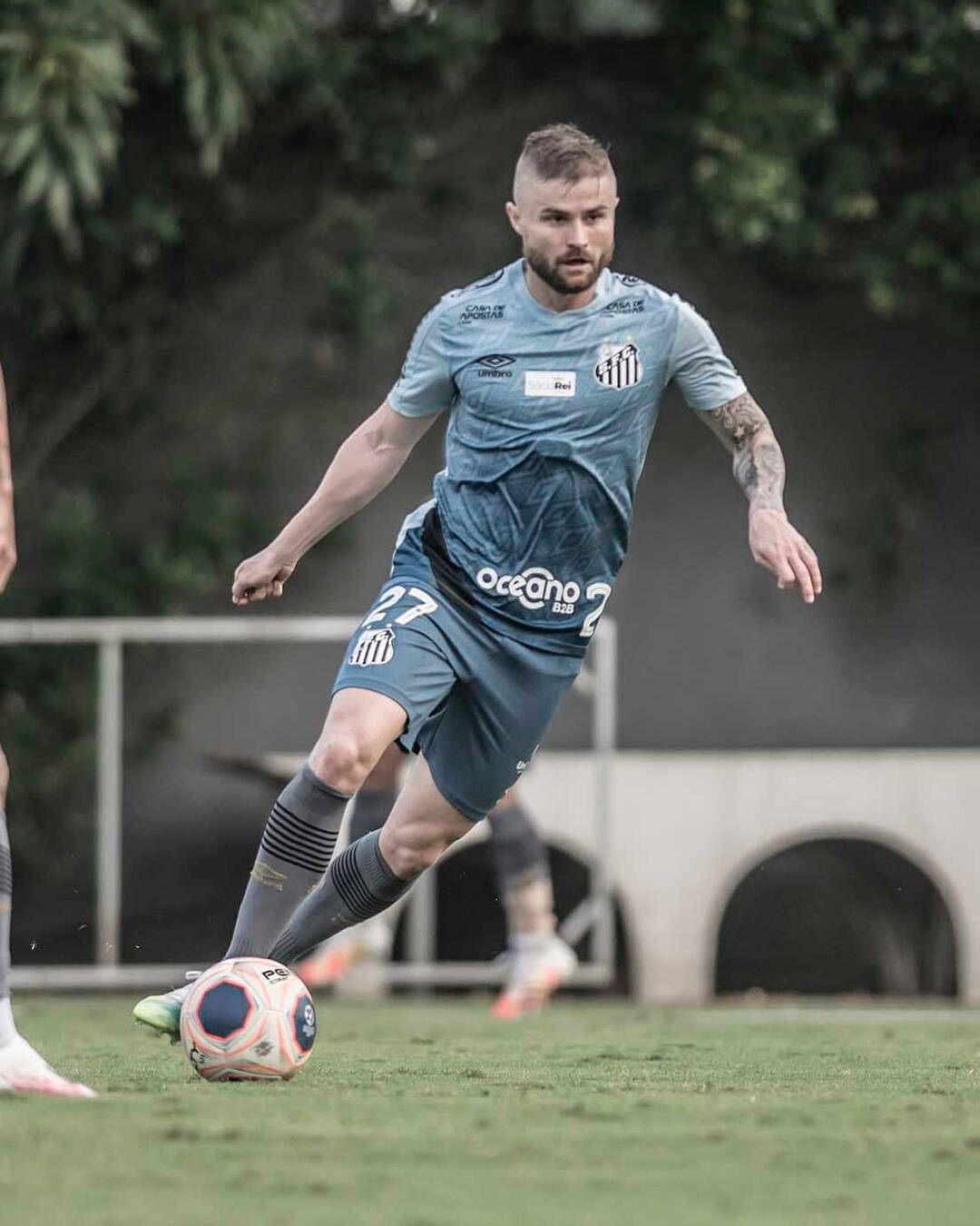 Treino do Santos. Foto: Instagram