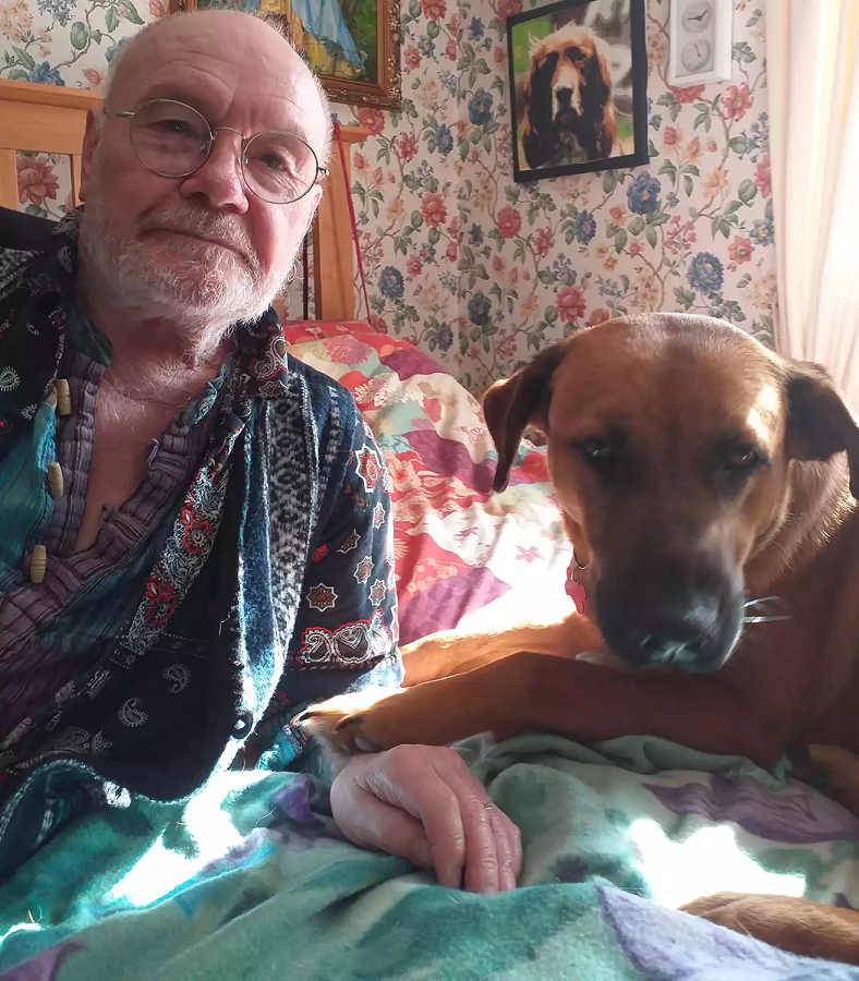Peter e Ruby. Foto: Reprodução/Dogs Trust Salisbury