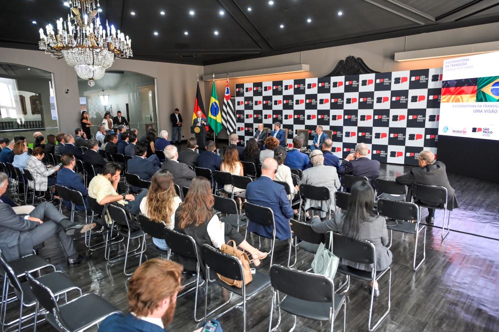 Evento no Palácio dos Bandeirantes