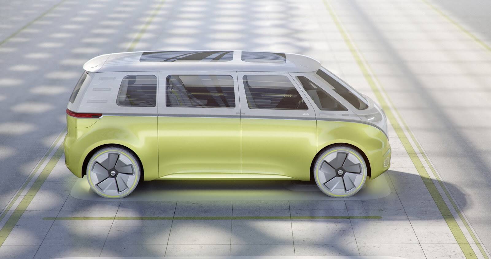 Volkswagen I. D. Buzz Concept. Foto: Divulgação